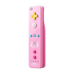 Nintendo Wii Remote Plus Princess Peach Pink and Yellow Design